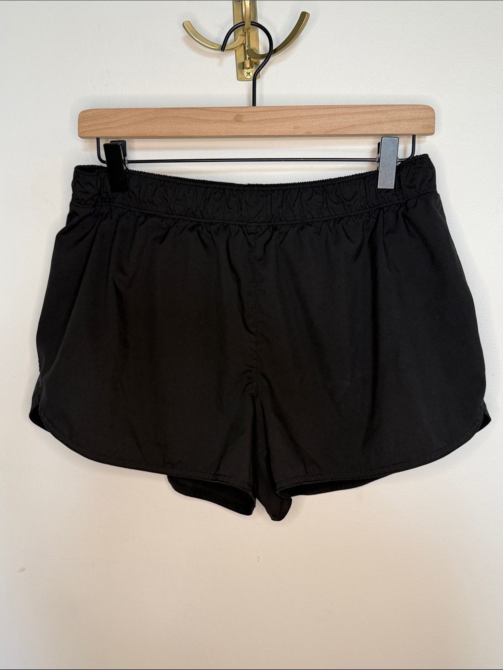 Old Navy Black Athletic Shorts with Elastic Waistband